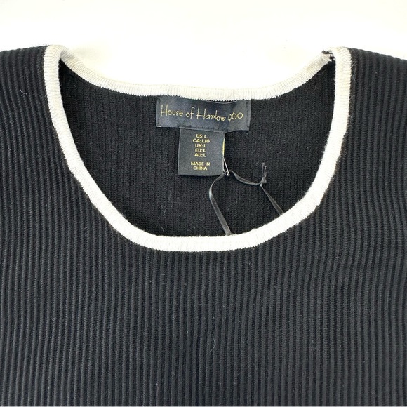 House of Harlow 1960 NEW rib knit black white tank top vest
Large Minimalist - Picture 8 of 9